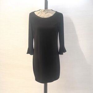 Laundry by Shelli Segal shift black dress